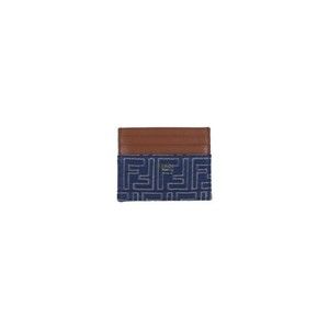 Fendi Ff Card Holder – Blue - NWT
